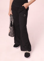 Calça Moletom Reta P Cristal