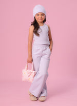 Calça Moletom Reta P Cristal