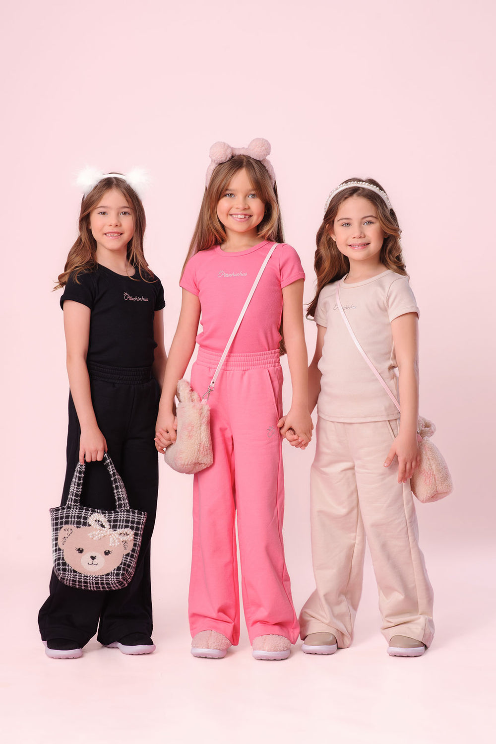 Calça Moletom Reta P Cristal