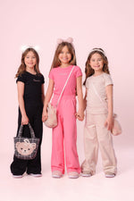 Calça Moletom Reta P Cristal