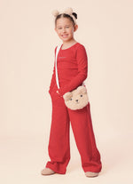 Calça Moletom Reta P Cristal