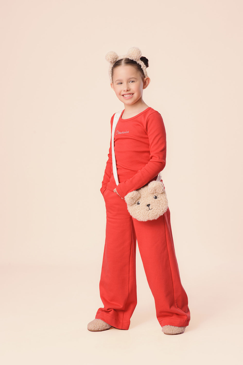 Calça Moletom Reta P Cristal