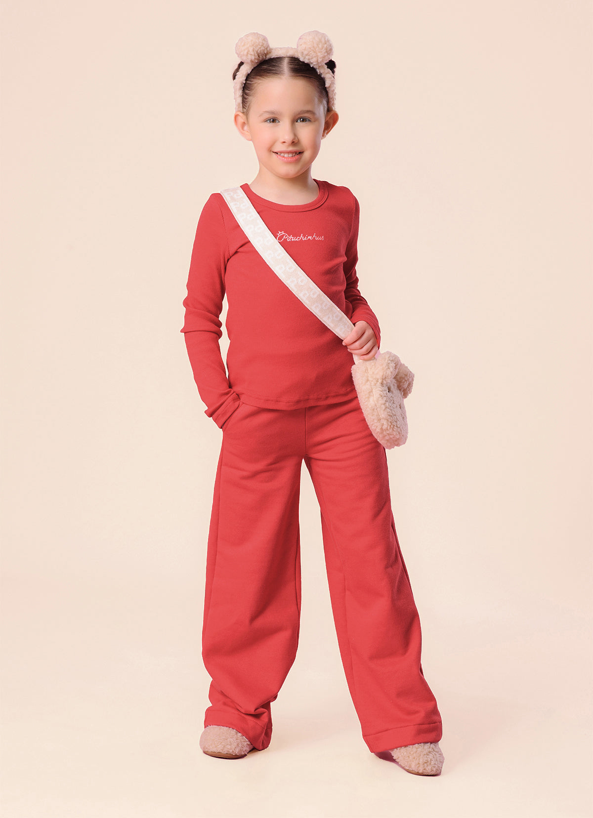 Calça Moletom Reta P Cristal