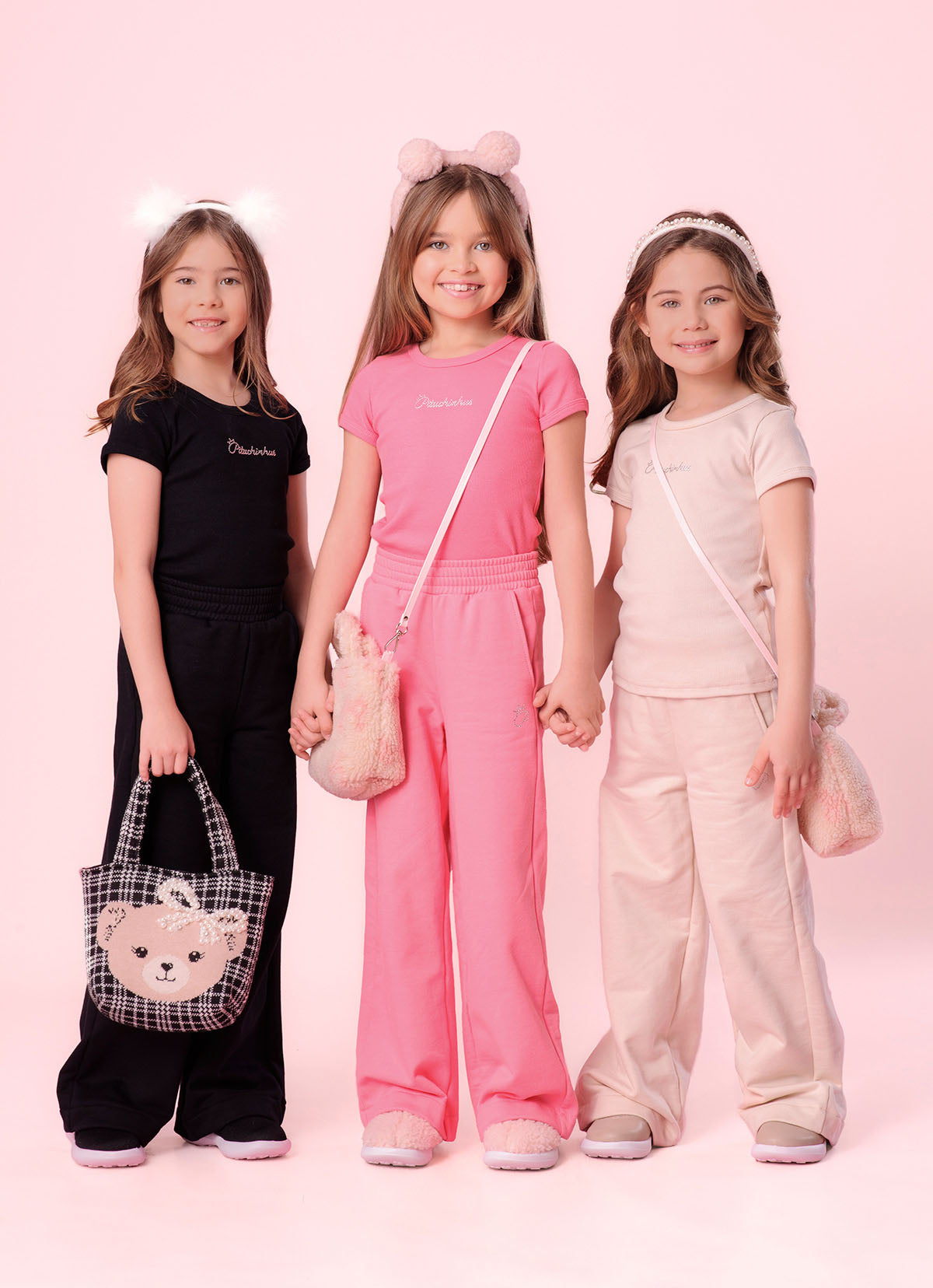 Calça Moletom Reta P Cristal