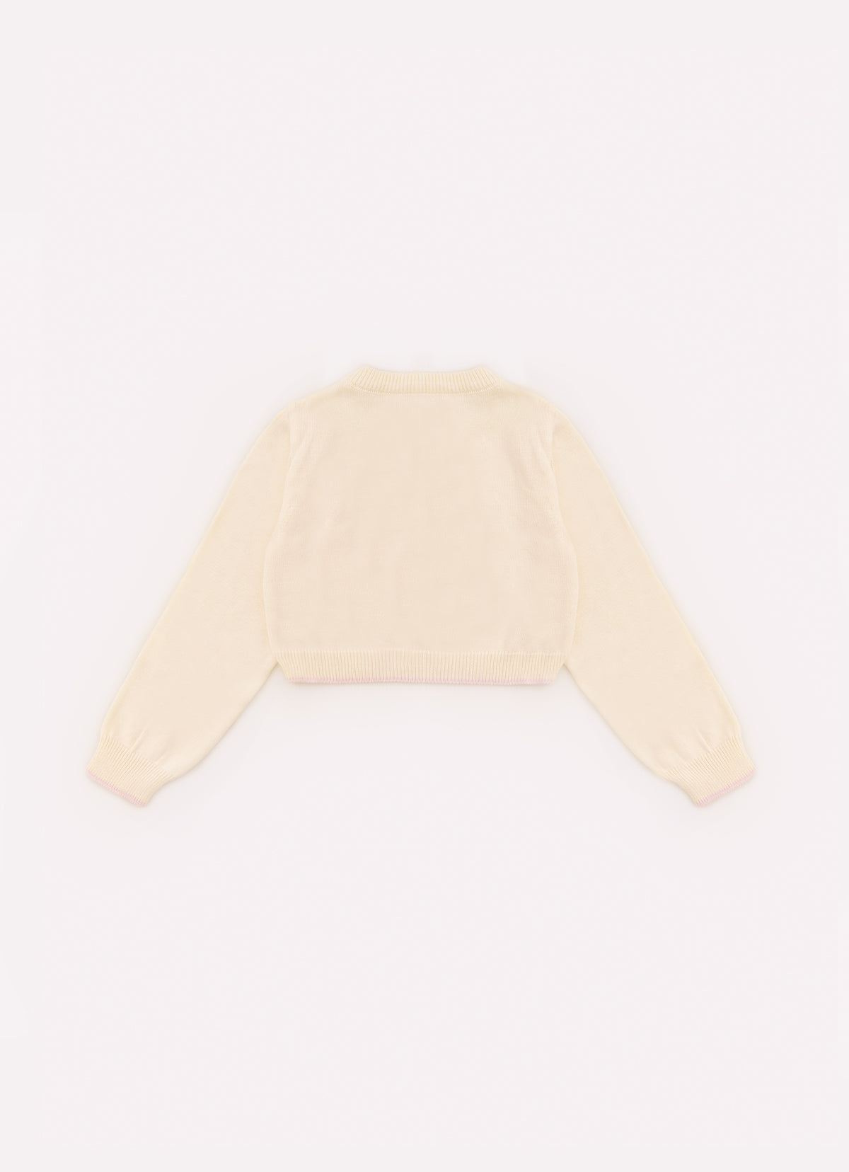Blusa Tricot Cropped Unicórnio Colorido