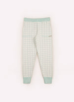Jogging Tricot Xadrez Bolsos