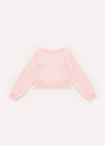Blusa Tricot Cropped Unicórnio Cristal