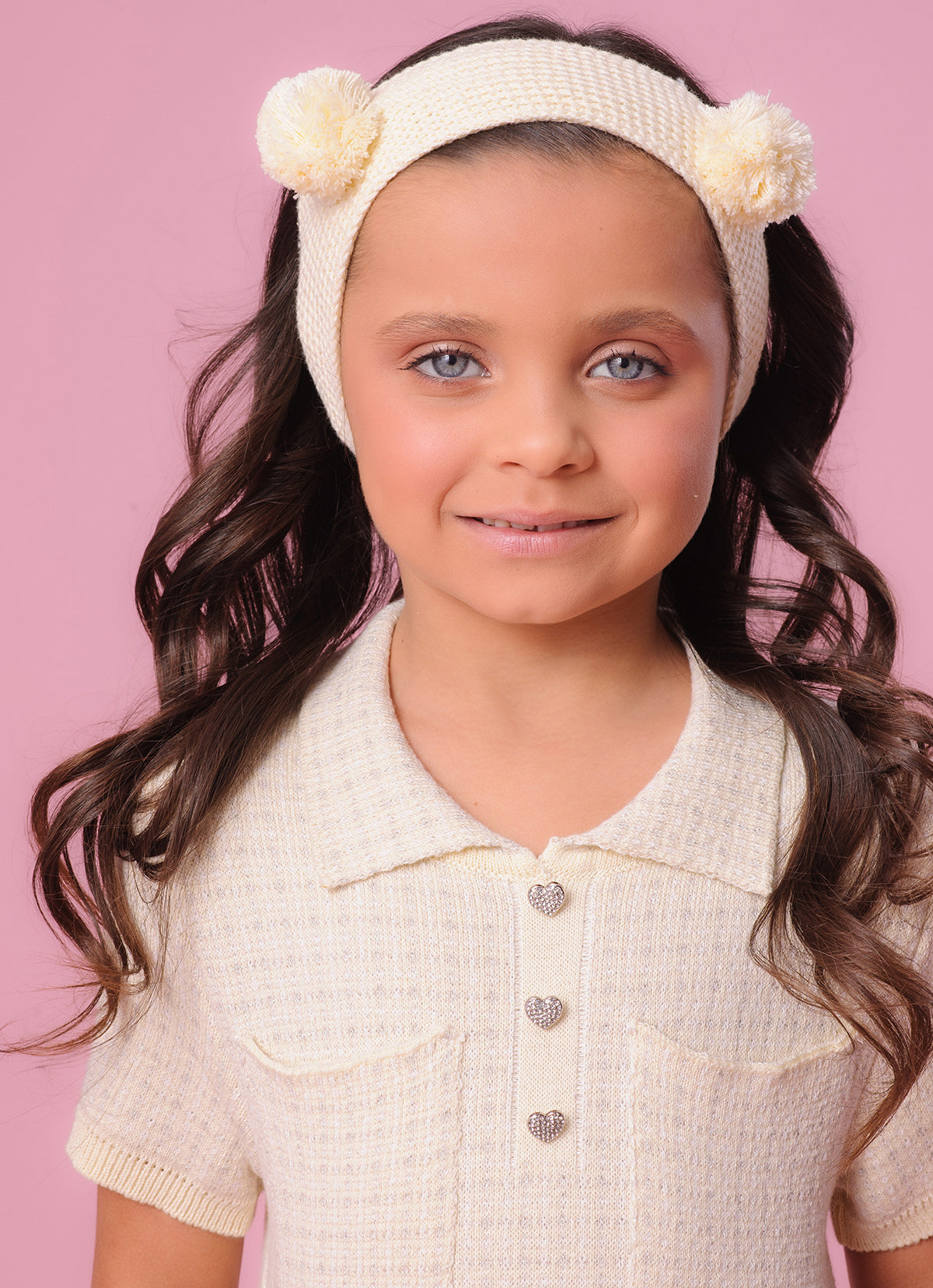 Vestido Tricot Xadrez Brilho Golinha Bolsos