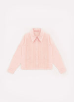 Camisa Tricoline Babados Tule Pituchinhus