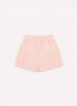 Saia Short Tricoline Bolsos Laços Puffer