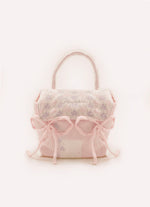 Bolsa Puffer Tricot Casinha Cristais
