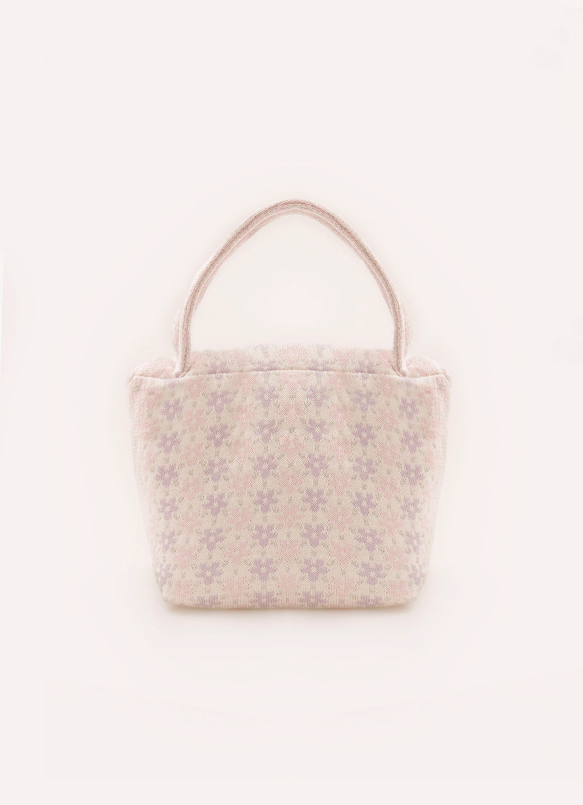 Bolsa Puffer Tricot Casinha Cristais