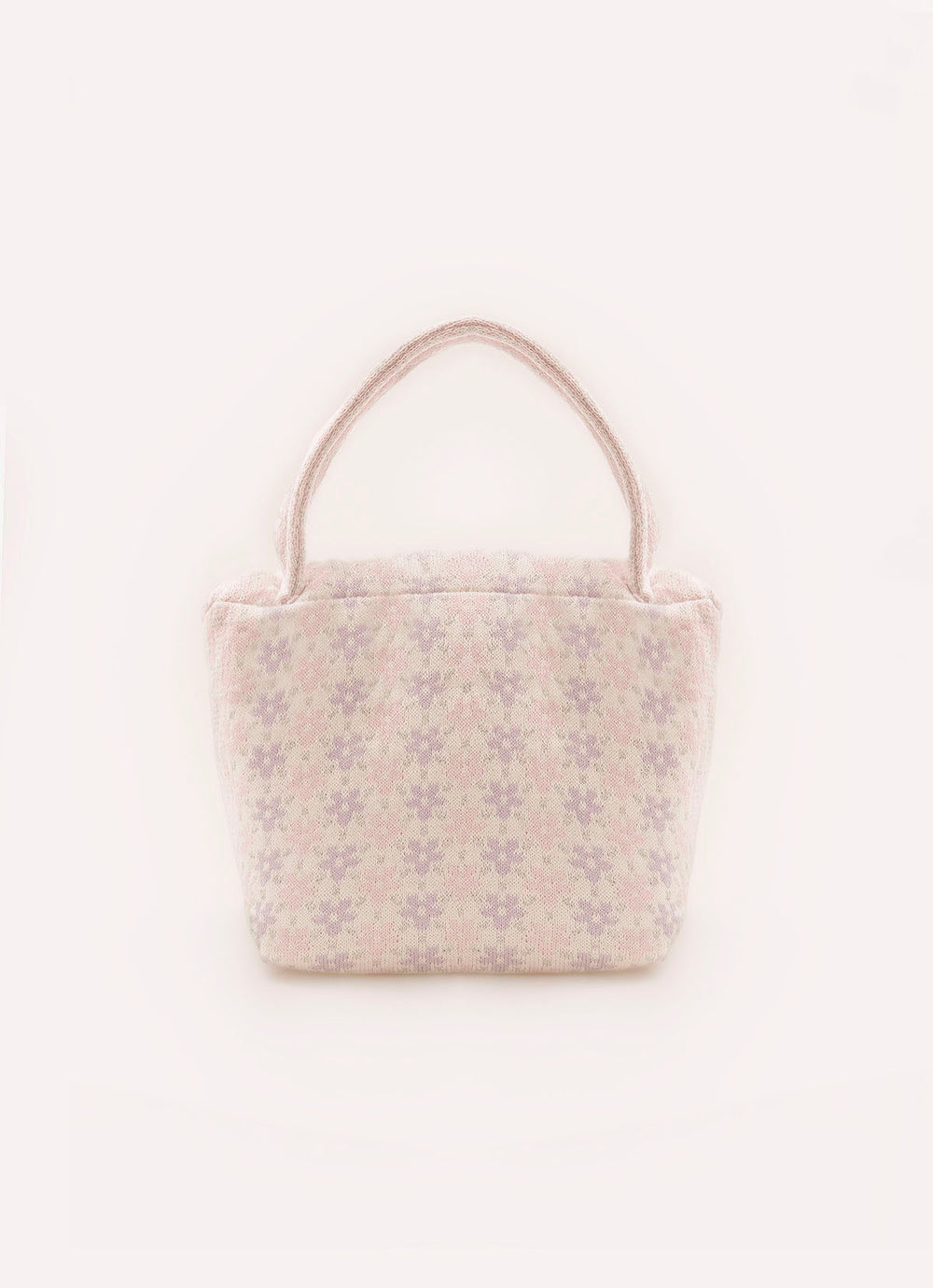 Bolsa Puffer Tricot Casinha Cristais