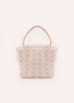 Bolsa Puffer Tricot Casinha Cristais
