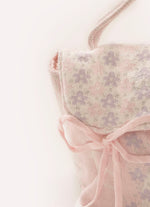 Bolsa Puffer Tricot Casinha Cristais
