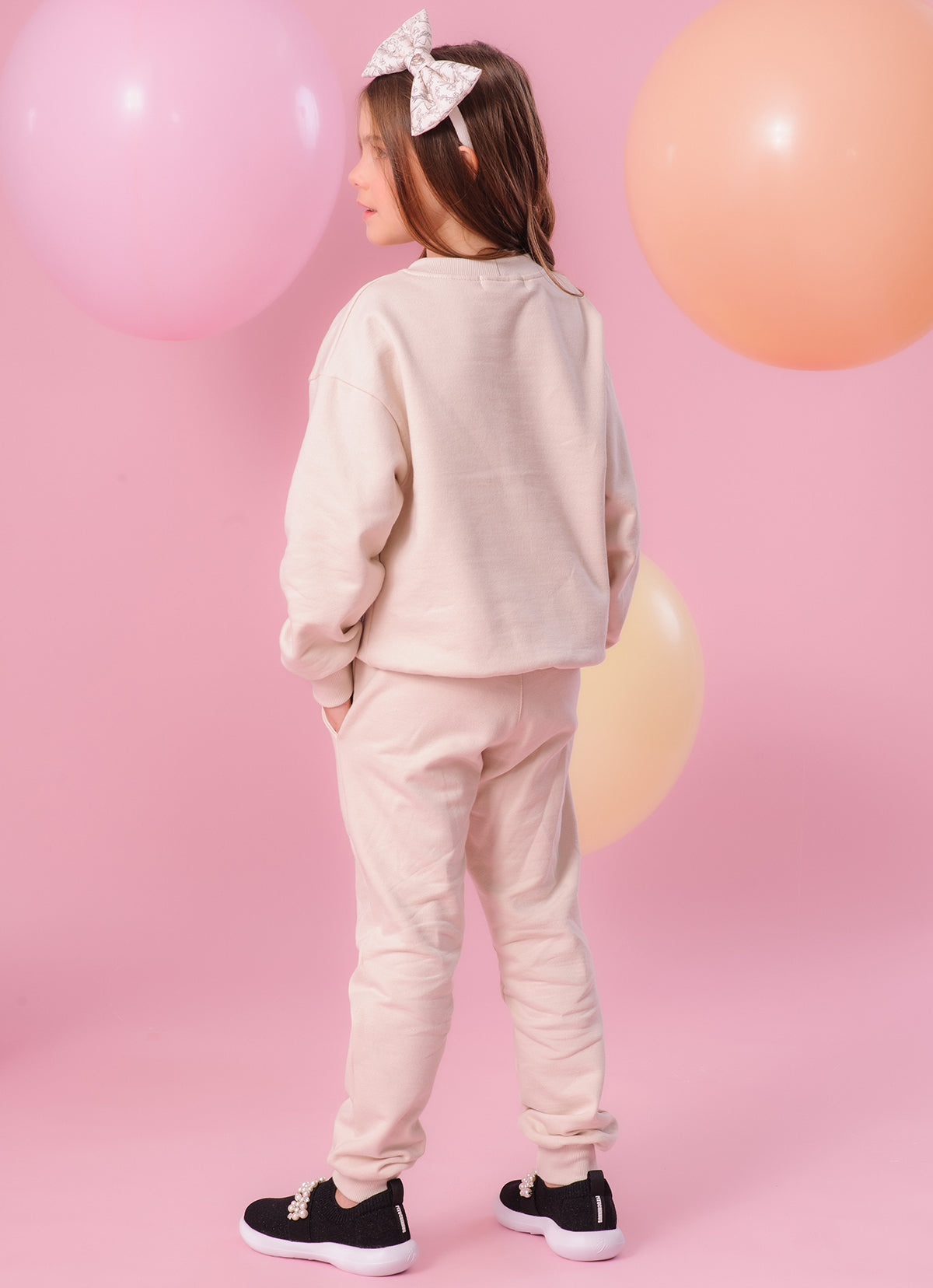 Blusa Moletom Toile de Jouy Fadas e Unicórnios