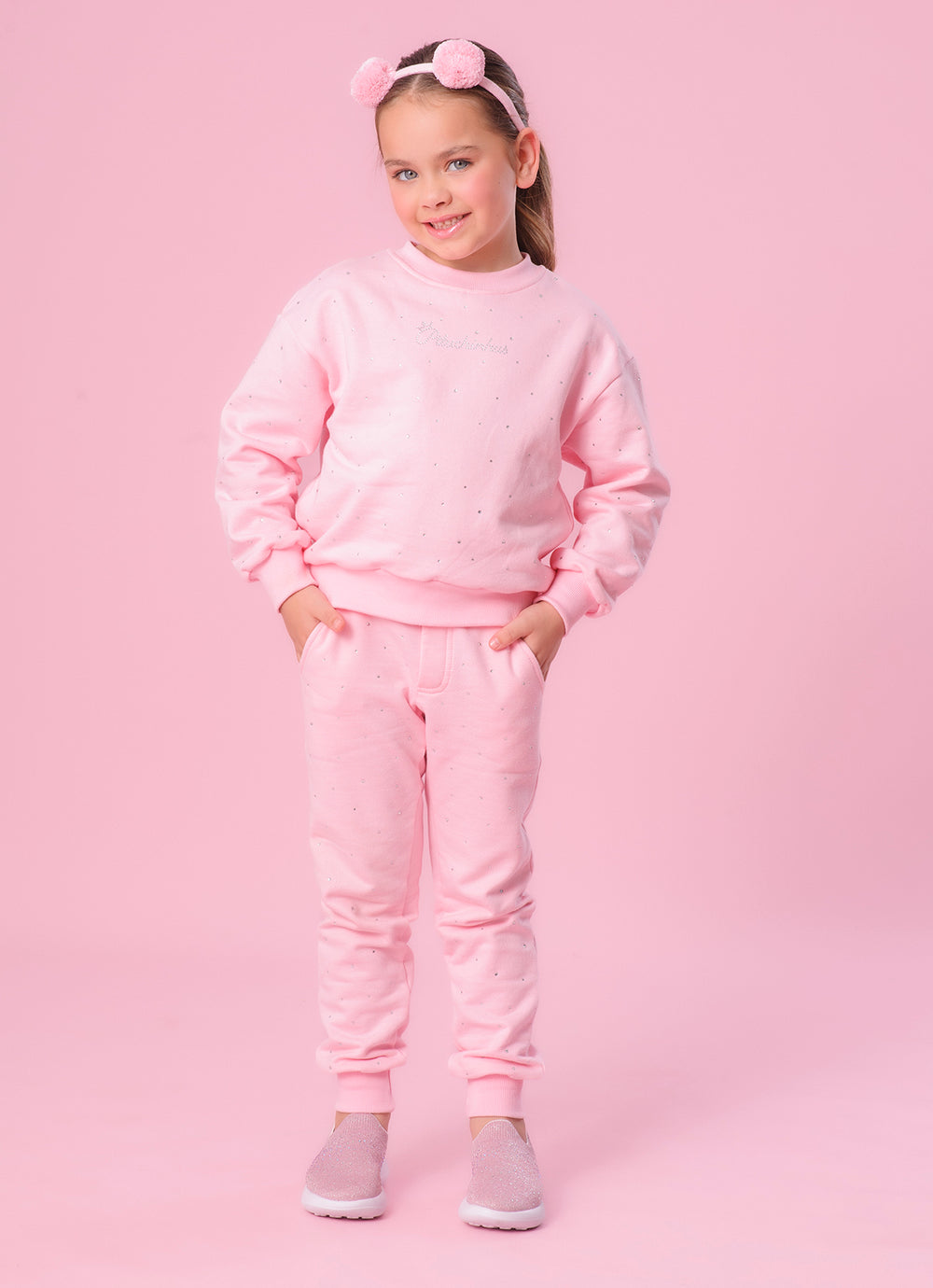 Blusa Moletom Cristais Pituchinhus