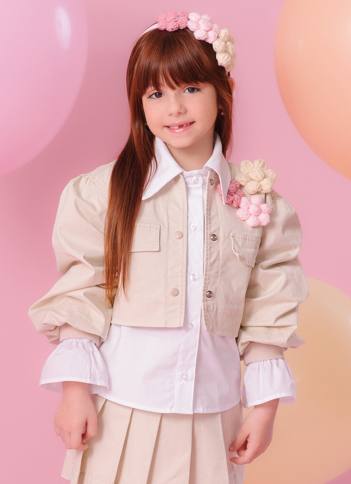 Camisa Tricoline Gola P Cristal Manga Longa