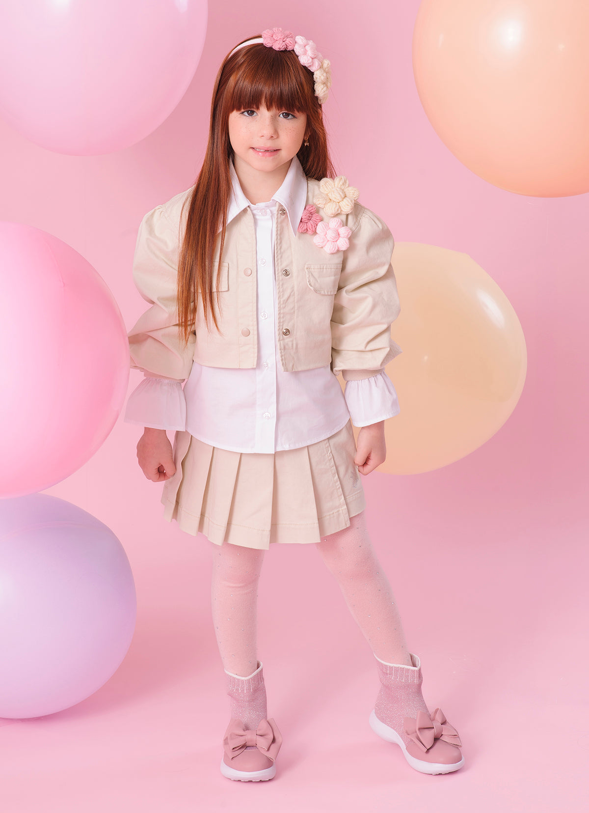 Camisa Tricoline Gola P Cristal Manga Longa