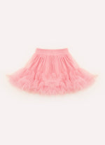 Saia Short Tule Babado Frufru