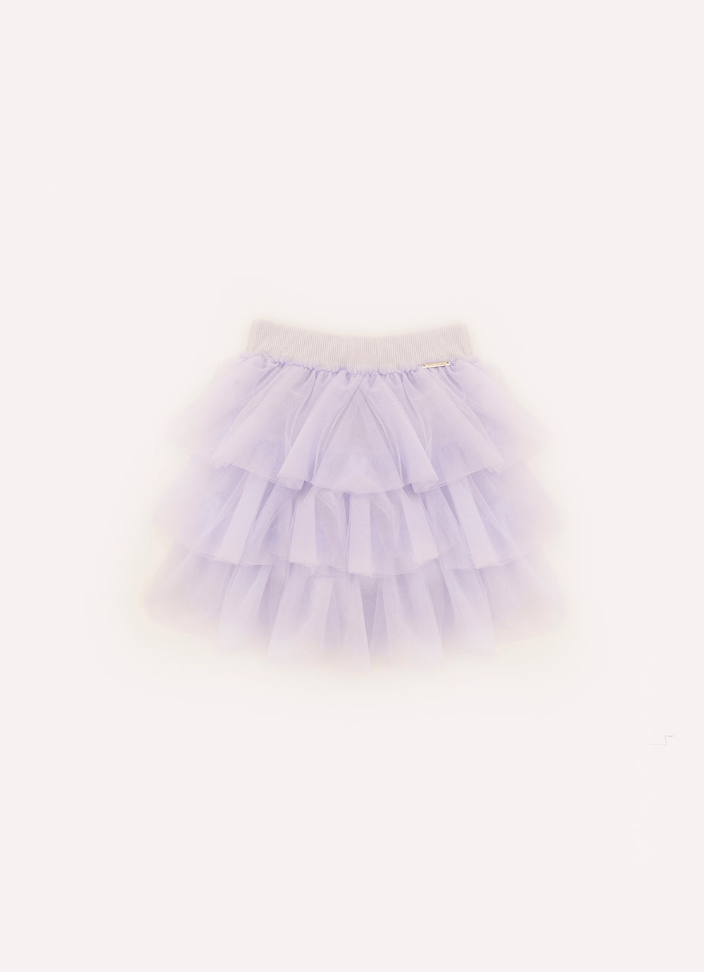 Saia Short Ribana Babados Tule