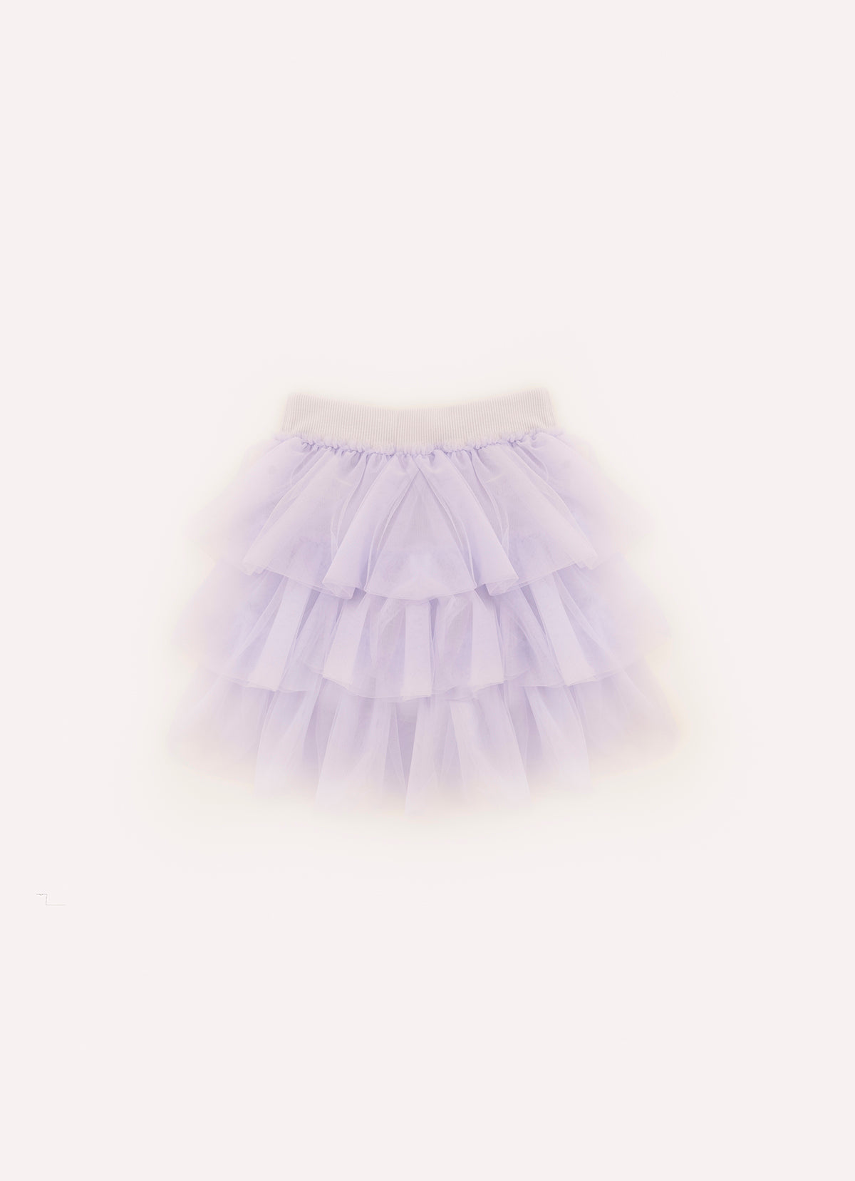 Saia Short Ribana Babados Tule