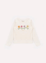 Blusa Cotton Flores Coloridas Cristal