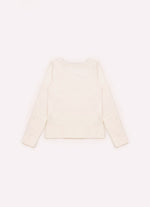 Blusa Cotton Colar Laço Bordado Pérolas e Cristais