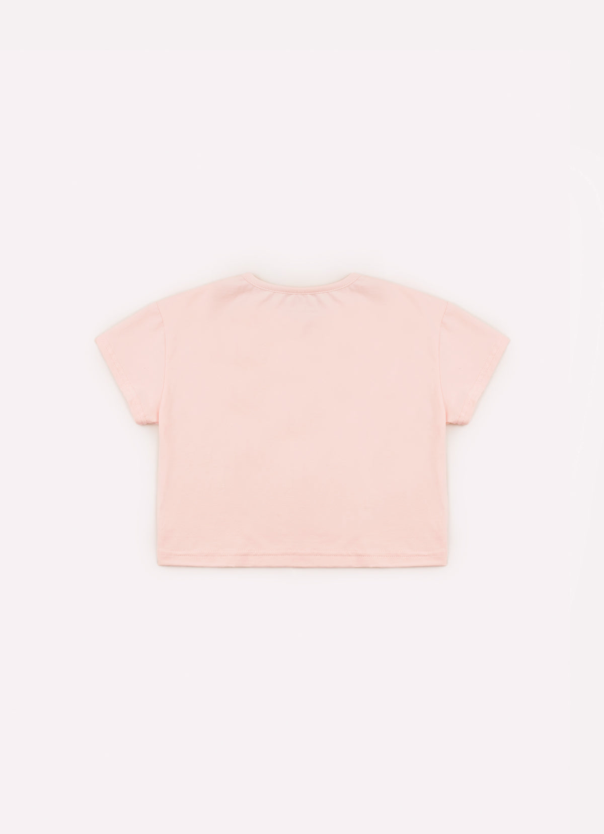 Blusa Cotton Cropped Unicórnio Cristais