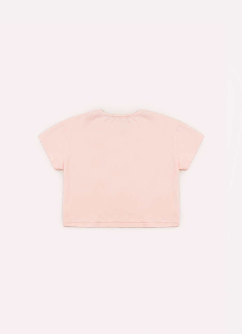 Blusa Cotton Cropped Unicórnio Cristais