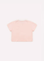 Blusa Cotton Cropped Unicórnio Cristais