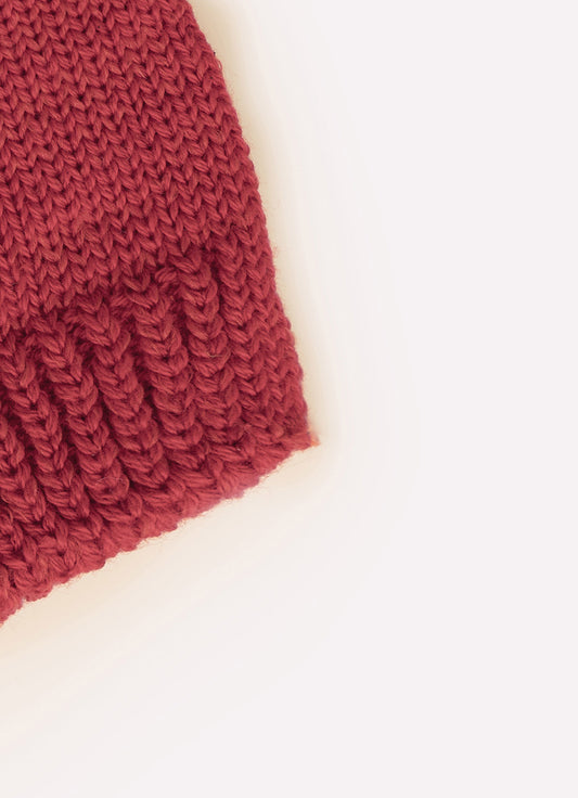 Luva Tricot Pompom Luva Tricot Pompom