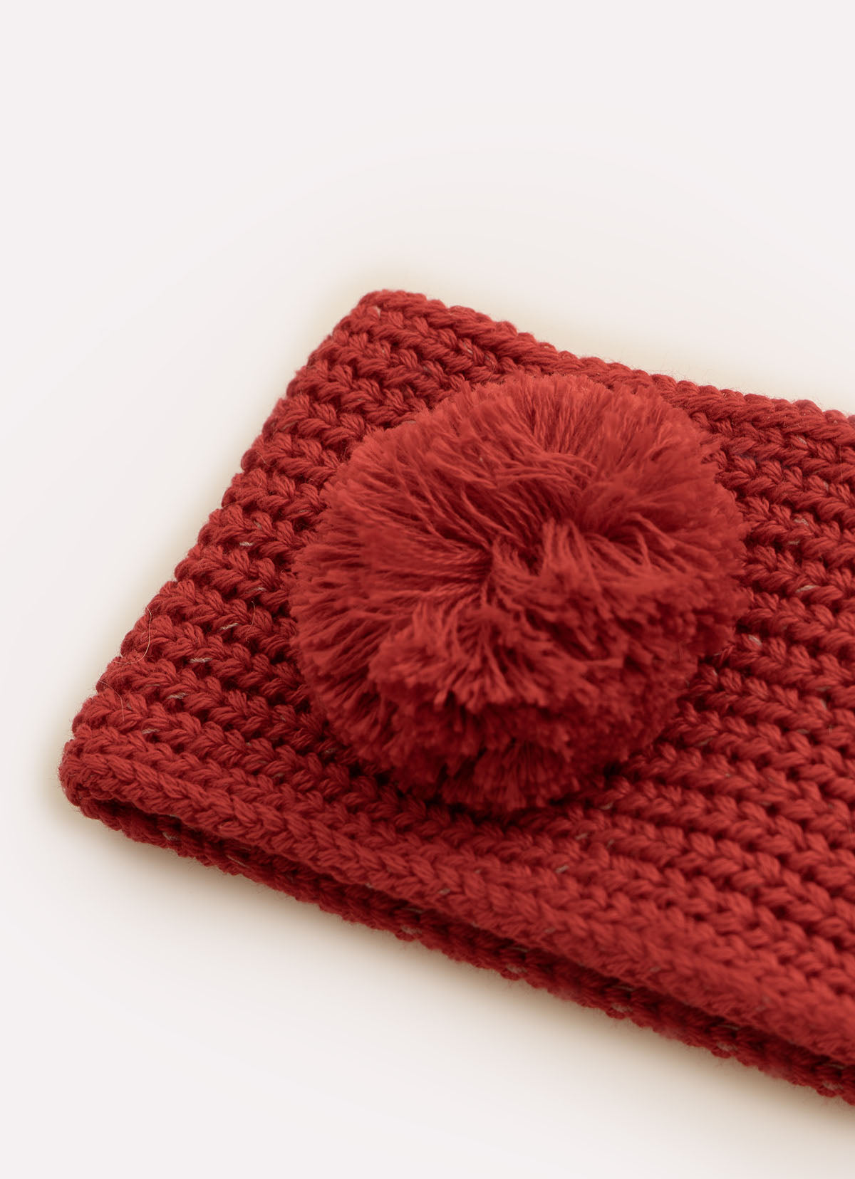 Faixa Tricot Pompom