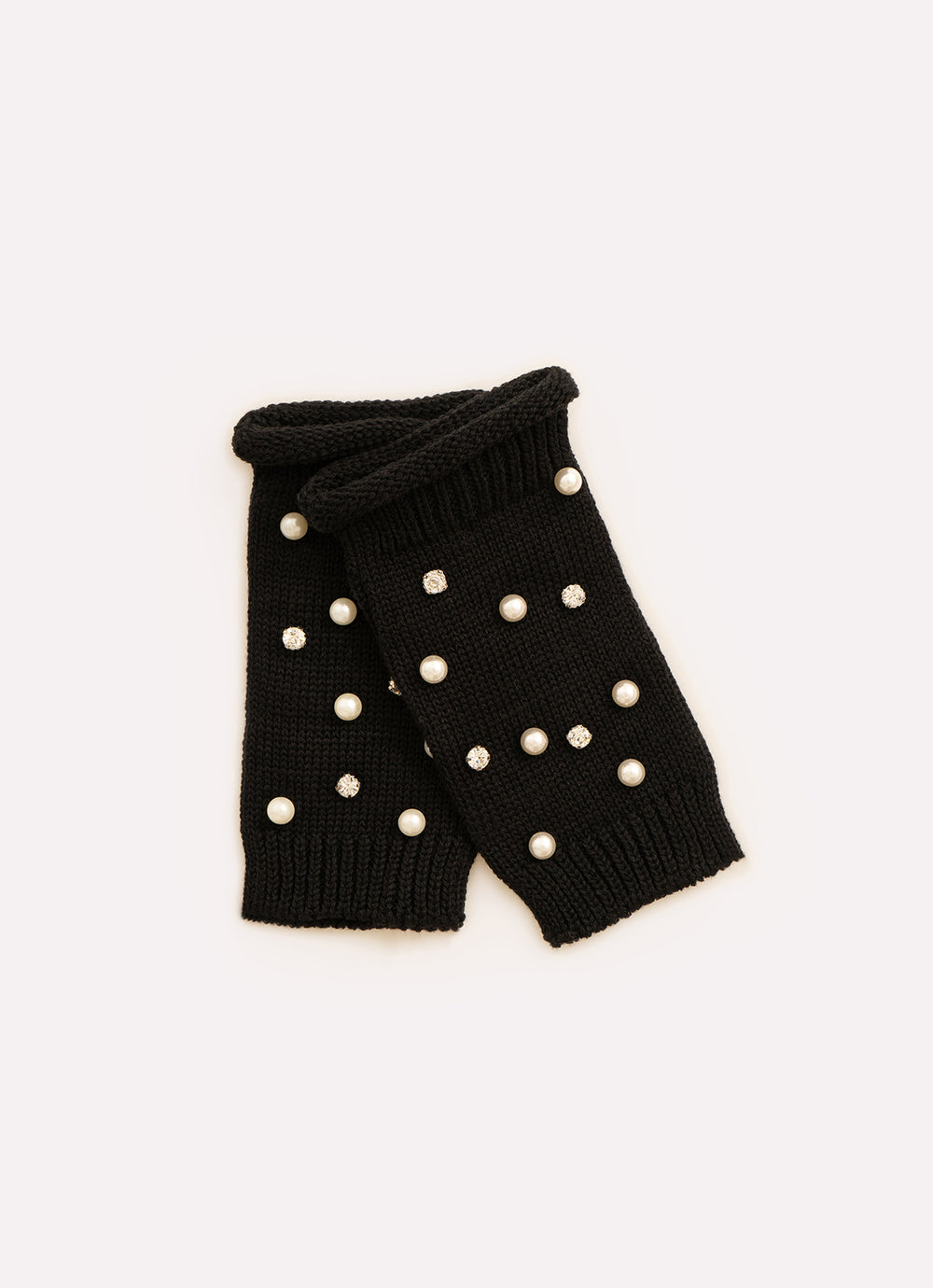 Luva Tricot Bordados