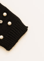 Luva Tricot Bordados