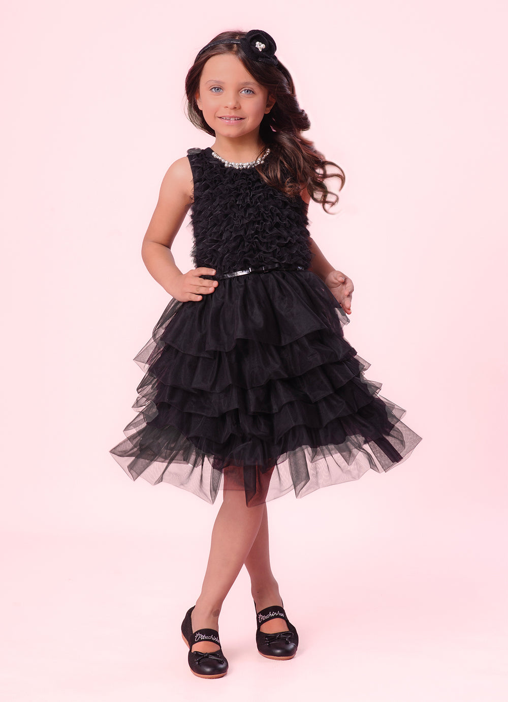 Arco Tricot Maxi Flor Tricot Bordado