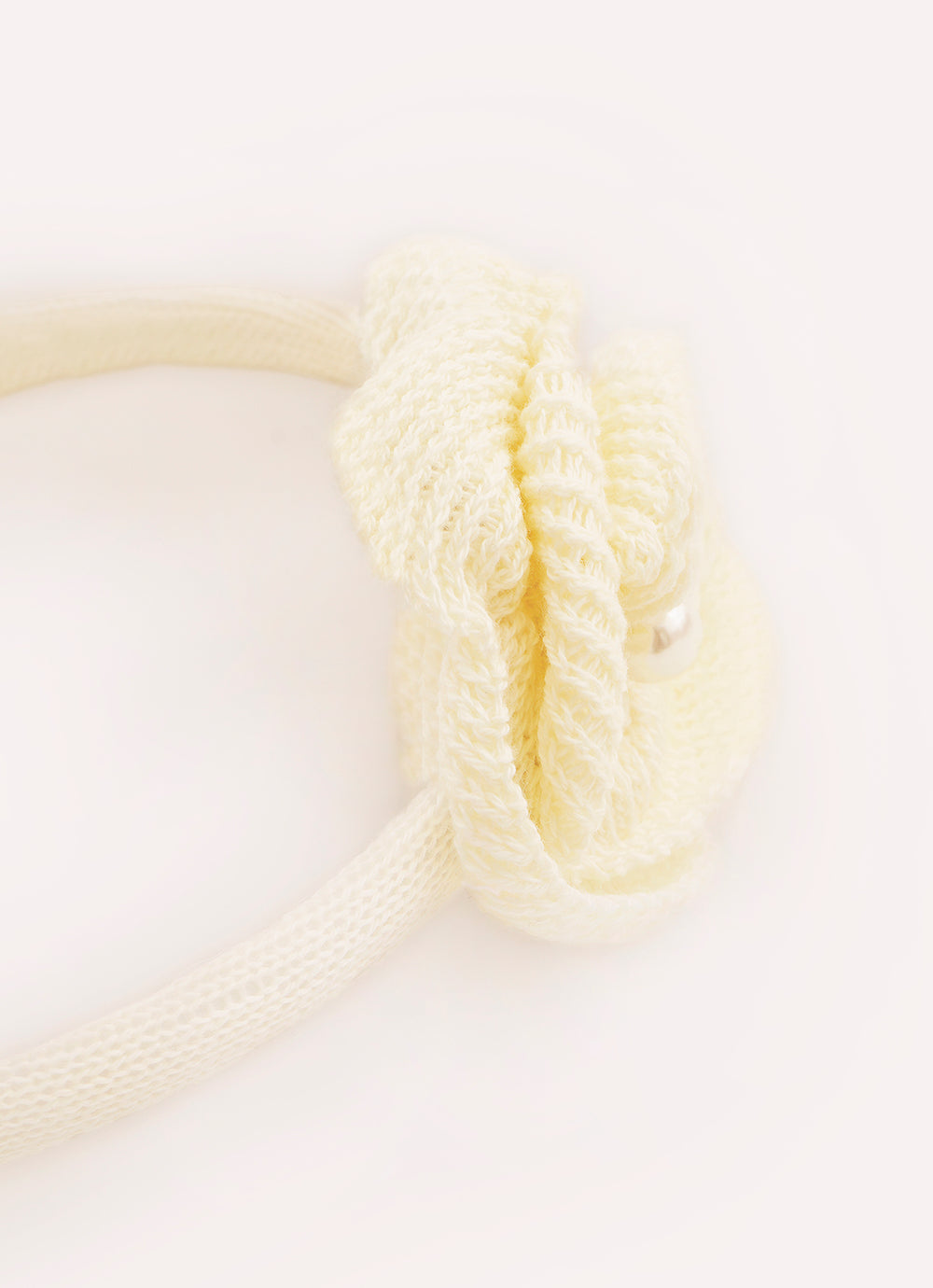 Arco Tricot Maxi Flor Tricot Bordado