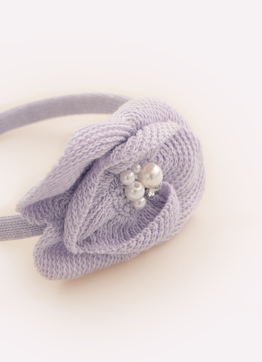 Arco Tricot Maxi Flor Tricot Bordado