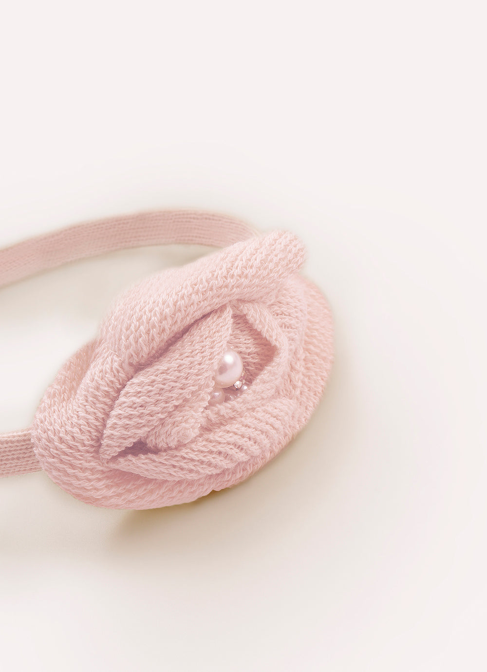 Arco Tricot Maxi Flor Tricot Bordado