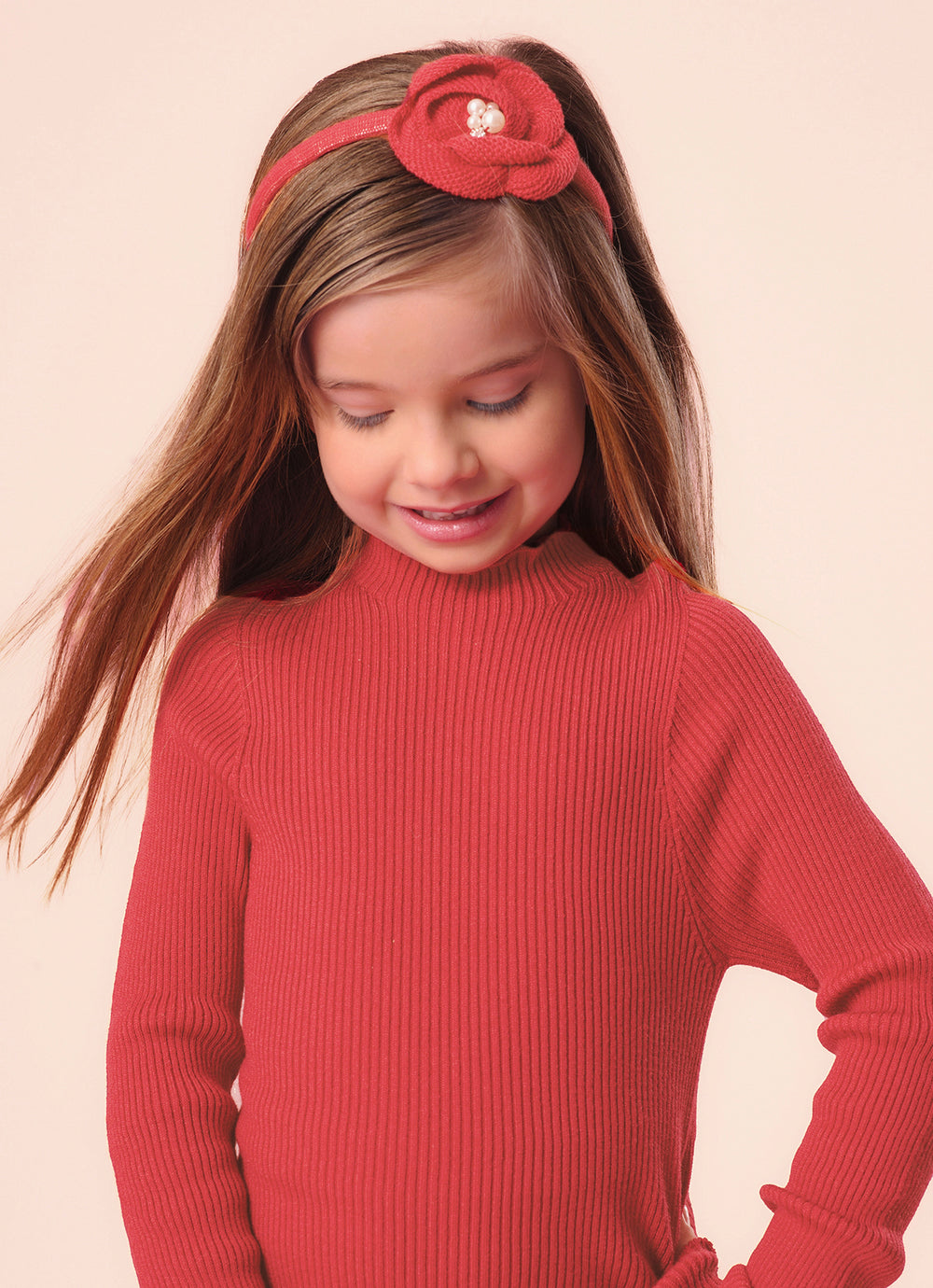 Arco Tricot Maxi Flor Tricot Bordado