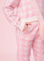 Jogging Tricot Maxi Xadrez