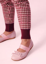 Jogging Tricot Xadrez Bolsos P Cristal