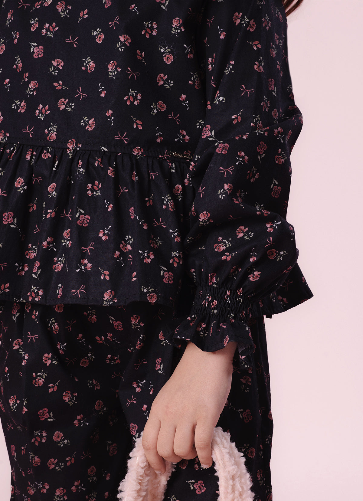 Blusa Algodão Estampa Micro Flores