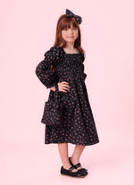 Vestido Algodão Estampa Mini Flores Lastex