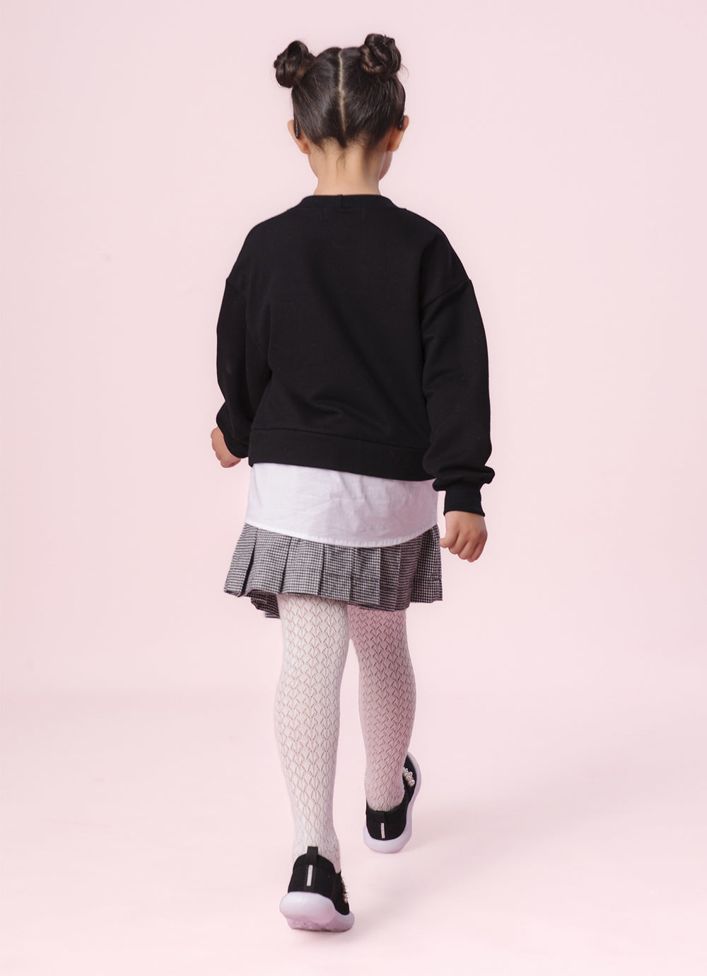 Blusa Moletom Laço Veludo Bordado