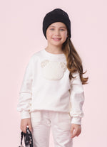 Blusa Moletom Rosto Ursinha