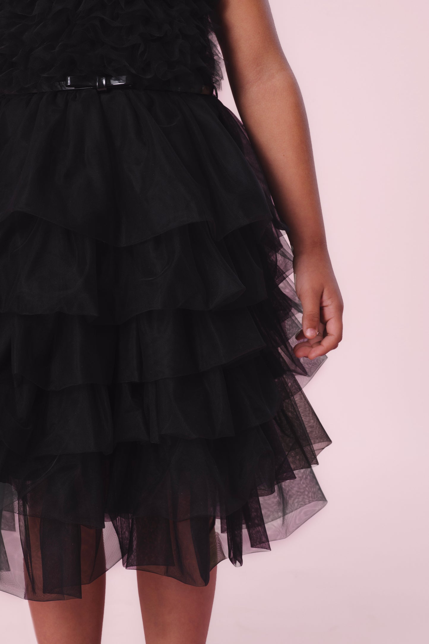 Vestido Rib Frufru e Babados