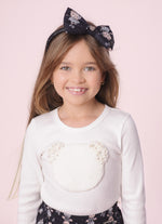 Blusa Rib Rosto Ursa