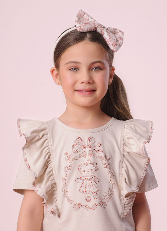 Blusa Cotton Babados Blusa Cotton Babados