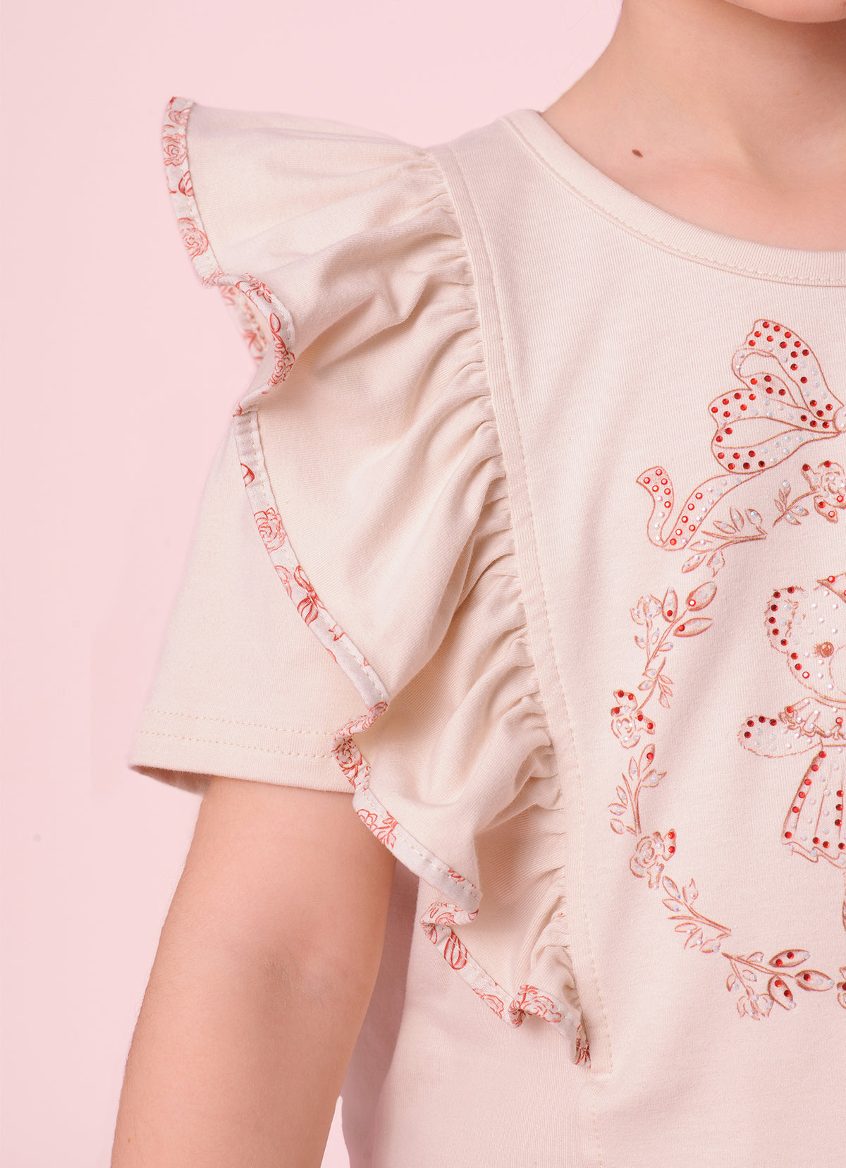 Blusa Cotton Babados
